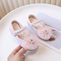 Kids' leather shoes:  spring/autumn new korean style girls' soft-soled shoes with bow detail - baby anti-slip fashion flats