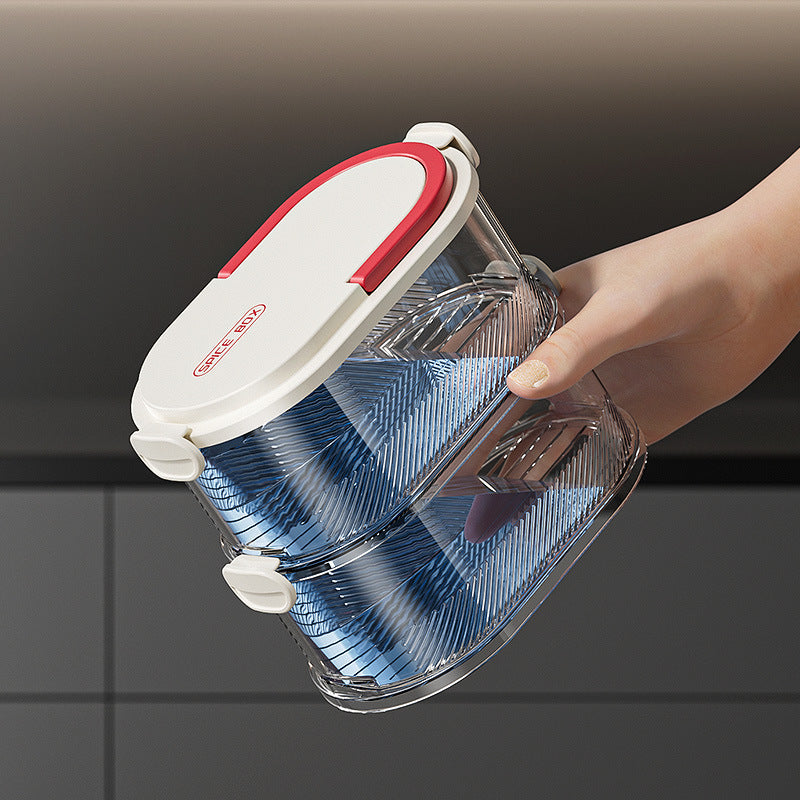 Kitchen spice sealed storage box food grade onion ginger garlic seasoning fresh-keeping box can be stacked with miscellaneous grain classification storage tank