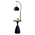 Ancient style living room floor lamp storage rack all-in-one sofa american bedroom retro bedside table atmosphere table lamp