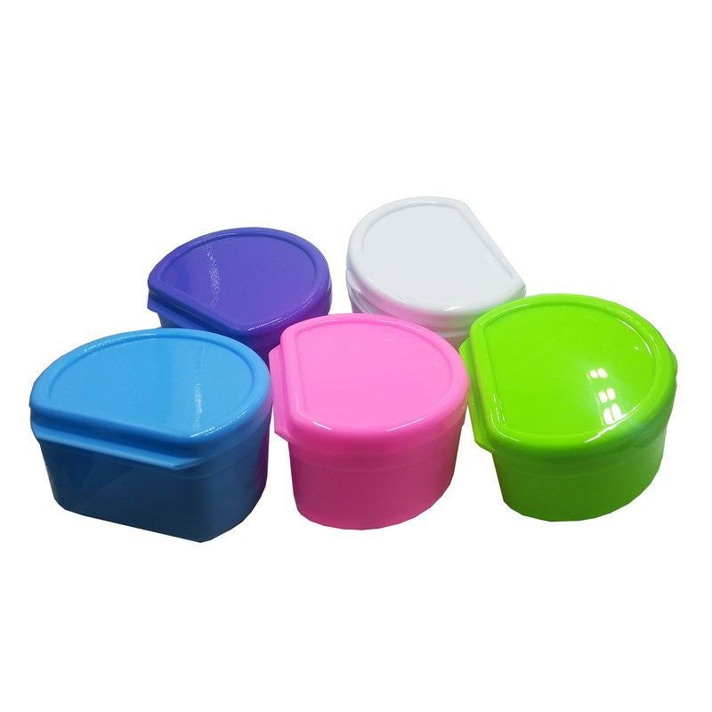 Dental materials Oral dentistry, full mouth tooth storage box, denture box, retainer box, brace box 20 pcs free shipping