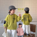 Boys' sweatshirt - spring/autumn  new collection - kids' long-sleeve autumn base layer - stylish boy's casual pullover top - trendy