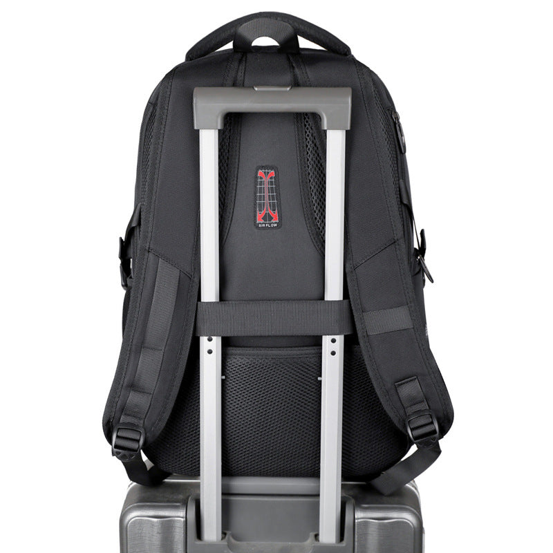 Cross-border new multi-functional expansion backpack men's outdoor travel backpack independent shoe compartment luggage backpack men