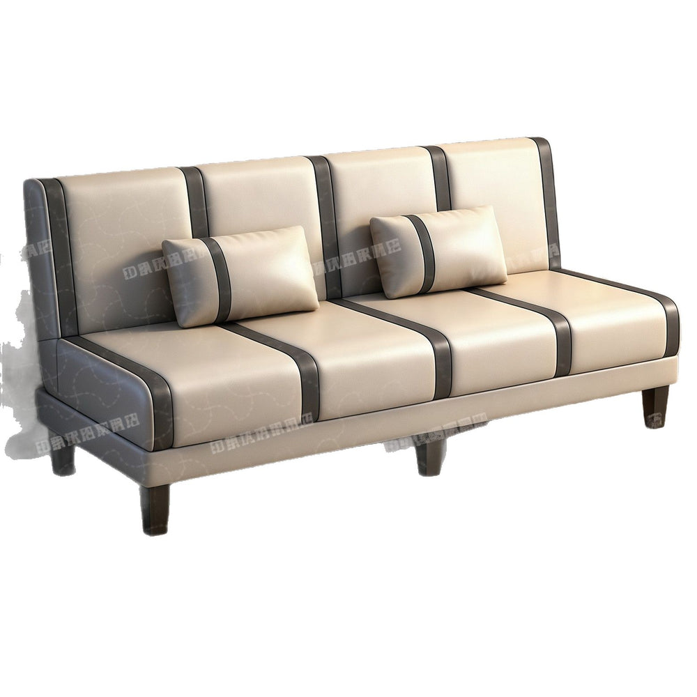 Sofa can be folded for dual use, double and three-person multi-functional simple rental room bedroom lazy living room foldable sofa bed