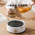 Round electric stove mini electric stove moka pot heating stove multifunctional tea maker for home tea stove electric tea stove