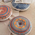 Ethnic style futon cushion meditation meditation floor pillow thickened round balcony window sill floor tatami seat