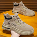 Men's safety shoes - spring 2025 collection: anti-slip, wear-resistant, waterproof work shoes for construction sites, workplaces, and everyday use. stylish martin boots for construction and industrial work