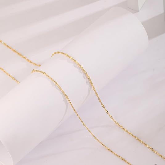 European and american export cross-border new women's waist chain summer beach sexy navel minimalist chain waist accessory