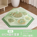 Cover for vegetables, household dining table, food dust cover, extra large kitchen anti-mosquito cover for leftovers, bowl cover, foldable