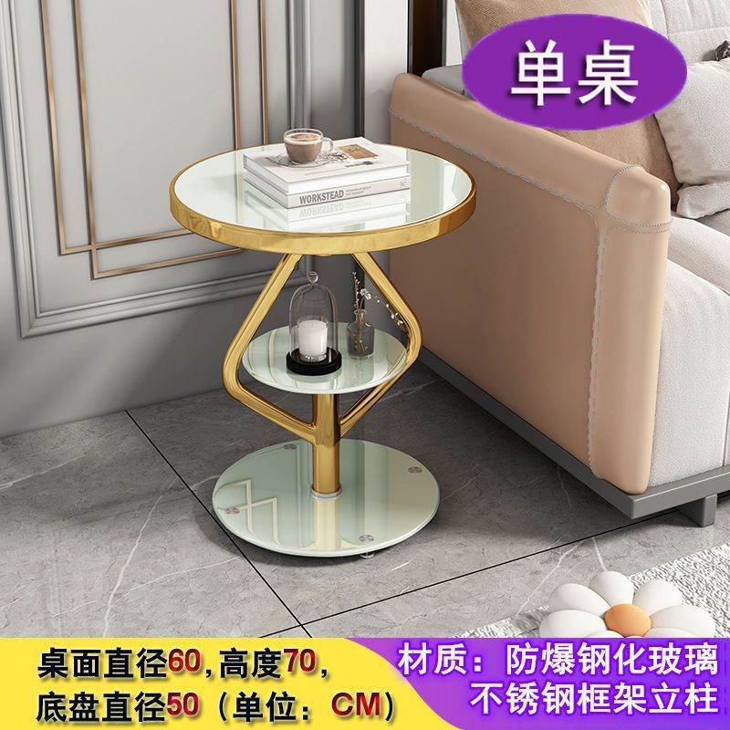 Balcony table and chair set, casual table and chair set, combination tea table, tea table, small coffee table, sofa edge, bedroom tea table and chair