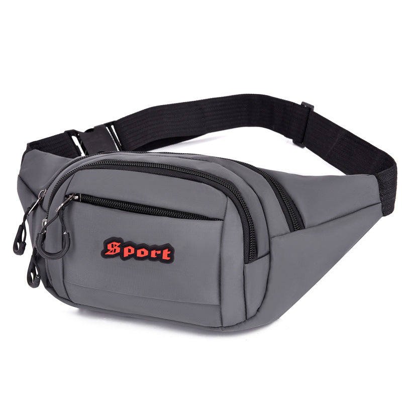 Cross-border new outdoor sports fanny pack men's and women's bags multi-functional shoulder messenger bag cycling mountaineering large-capacity fanny pack