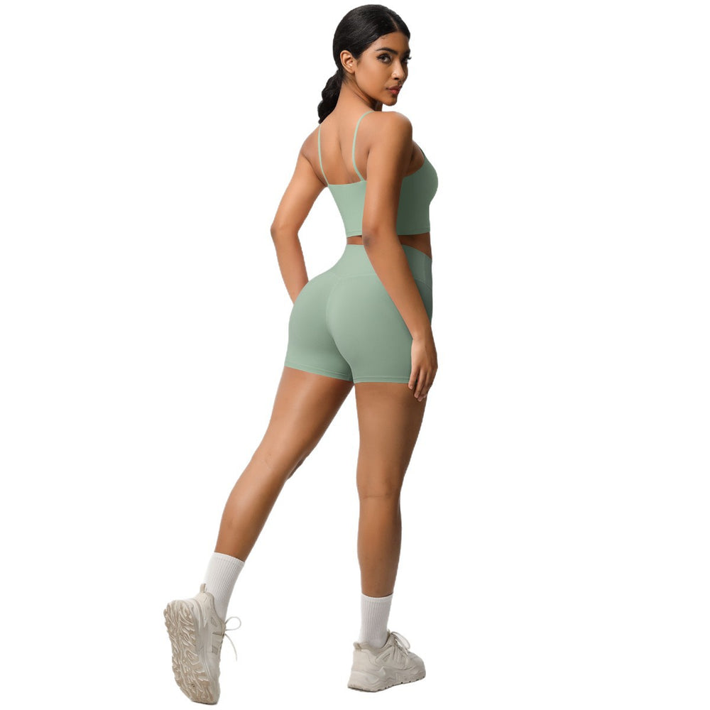 Spring/summer outdoor casual running yoga outfit set - new cloud-like quick-dry compression sportswear set for running and fitness
