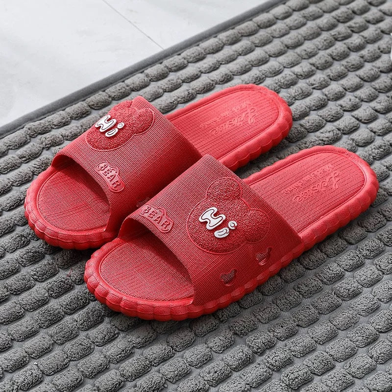 Women's summer slippers - all seasons, home & bathroom, soft sole, indoor, couple's comfort, home & bath, men's summer anti-slip