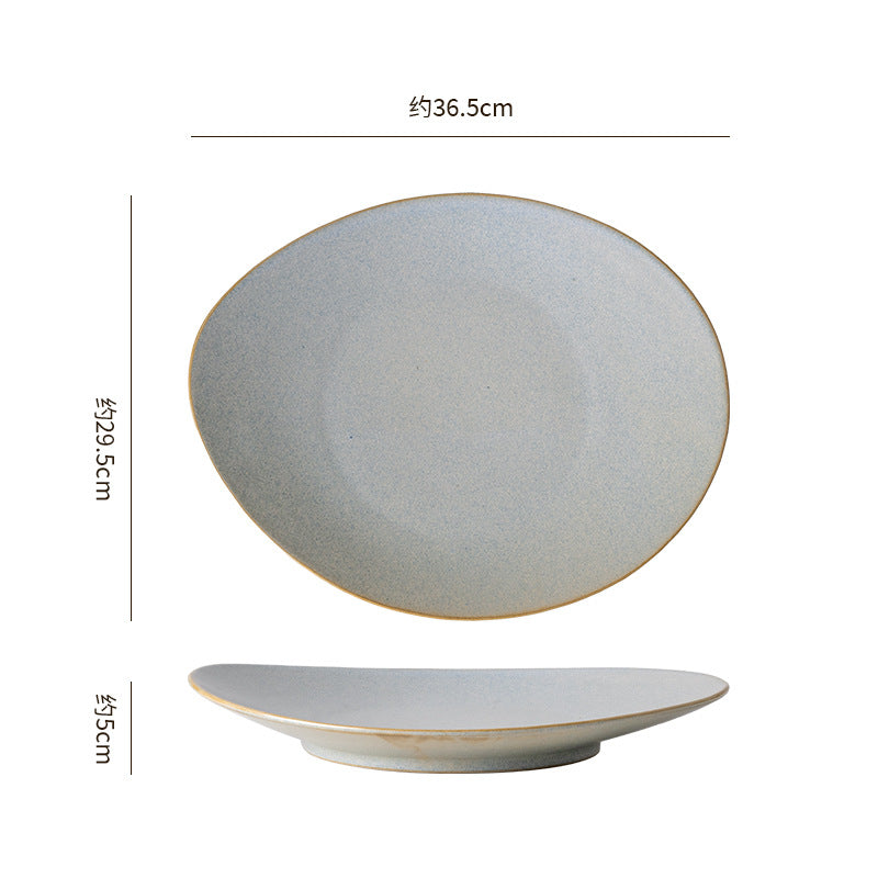 Vintage irregular high-end bowls, plates, and dishes - restaurant, hotel, and home tableware - unique dinnerware for serving dishes, desserts, rice bowls, and plating