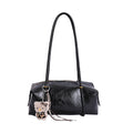insgrids pattern small bag for women 2025new arrivalretroeasiest for match baguette bagfall and winterwork clothing shoulder underarm bag