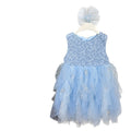 new girls' princess dress - mesh tassel party dress for baby girls' first birthday