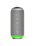 2026 new outdoor portable bluetooth speaker - wireless waterproof sound system with colorful ambient lighting and powerful bass