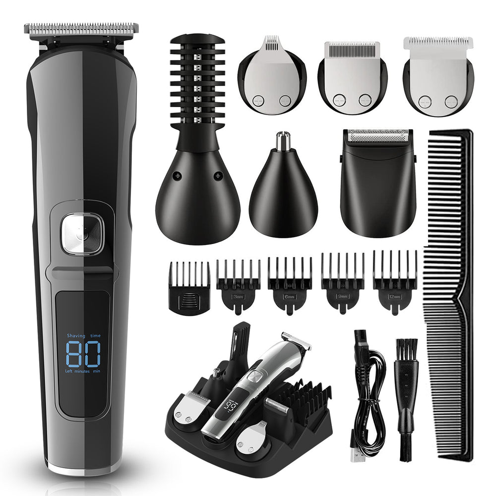 Household electric hairdressing electric clipper engraving suit multi-function full body washable shaving head electric clipper wholesale