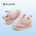 Spring/summer single mesh breathable baby first walker shoes, kids' casual shoes, velcro closure functional shoes, soft sole non-slip, ages 1-3