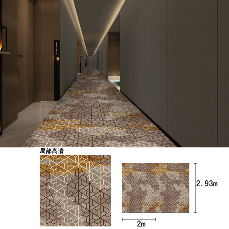 Haima 800g nylon carpet b1 hotel corridor banquet hall box club whole patchwork carpet carpet