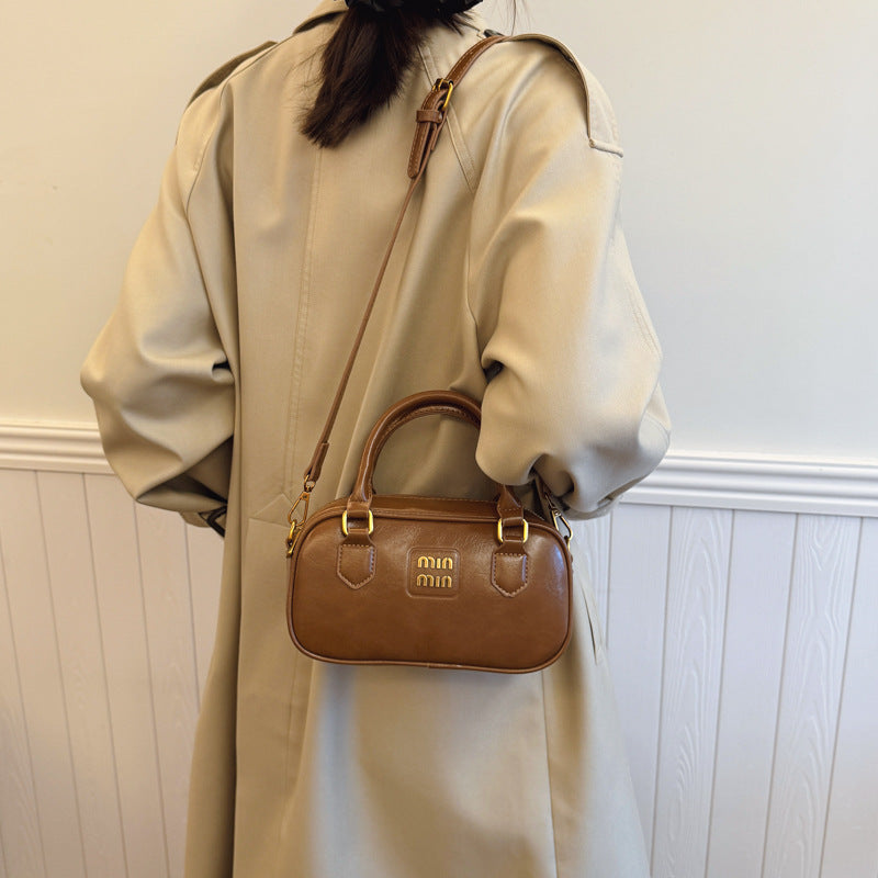 Fashion handbag women's 2025 new small square bag shoulder messenger bag high-end casual versatile pillow bag