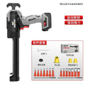 Nanwei electric caulking gun - cordless lithium-ion hot melt glue gun for silicone, construction adhesive, soft glue, and hard glue application