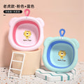 Baby foldable washbasin can be hung footbath newborn kids wash butt special baby for home small basin