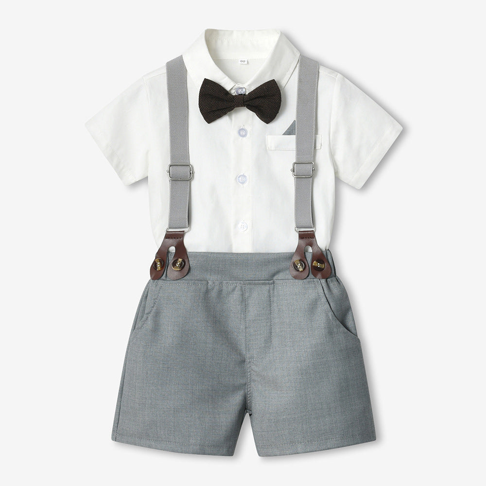 Kids' spring outfit set for boys - new spring/autumn styles for children - gentleman's formal wear for older boys - trendy autumn clothes