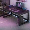 Carbon fiber double gaming desk computer desk desktop home study desk bedroom office desk simple small table