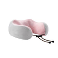 Portable neck massager - electric neck kneading & cervical spine massager with simulated human touch, heated neck & shoulder massager, u-shaped massage pillow