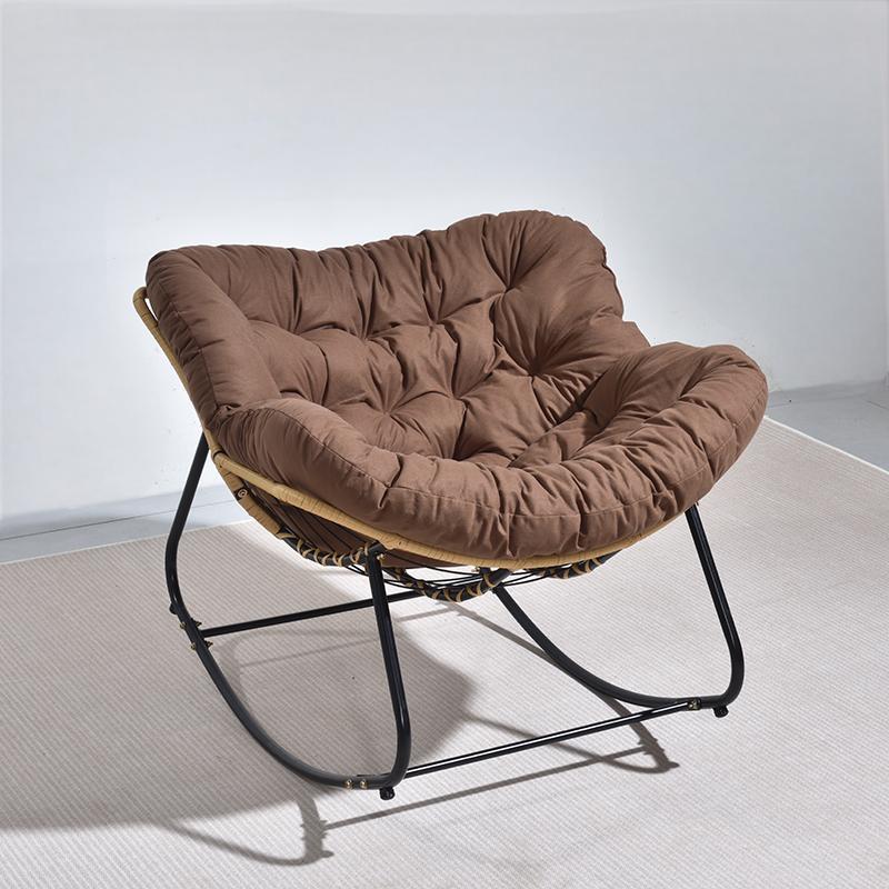 Rocking chair rocking chair recliner balcony casual chair reclining and sleeping nest chair lazy sofa chair for home