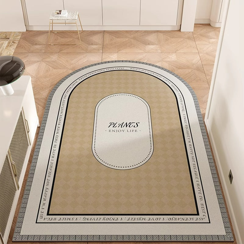 High-end doormat for entryway, home anti-slip floor mat,  new style, minimalist modern luxury, no-wash