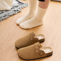 Family kids birkenstock 2025new arrivaloutwear pedal retro lazy slippers for women and middle-aged childrenfashion toe-cap birkenstock