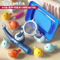 Kids' fishing toy set - magnetic fishing rod with realistic fish - educational toy for toddlers and preschoolers - perfect for summer water play - ages 3+