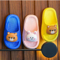 Girls' cartoon rabbit princess baby soft indoor bathroom bathing bear dinosaur slippers