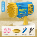 export 69-hole bazooka bubble gun bubble blowing toy large handheld automatic electric kids bubble machine