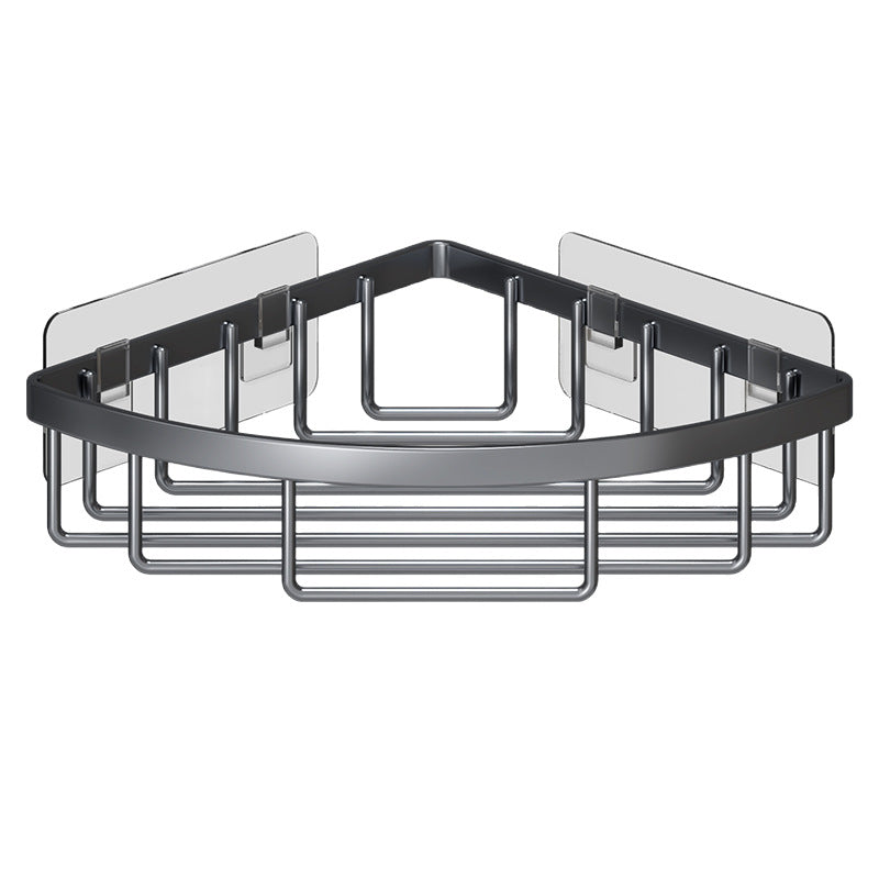 Cross-border non-punching bathroom storage rack set bathroom wrought iron wall-mounted rack wash storage