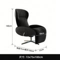 Advanced black (zero gravity sensor recliner)