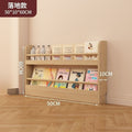 Ultra-thin door rear bookshelf against the wall for home bedroom door rear storage rack multi-layer storage solid wood all-in-one picture book storage