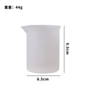 Food grade silicone measuring cup with graduated cup heat insulation and high temperature resistance 100ml 250ml liquid measuring cup cross-border hot sale