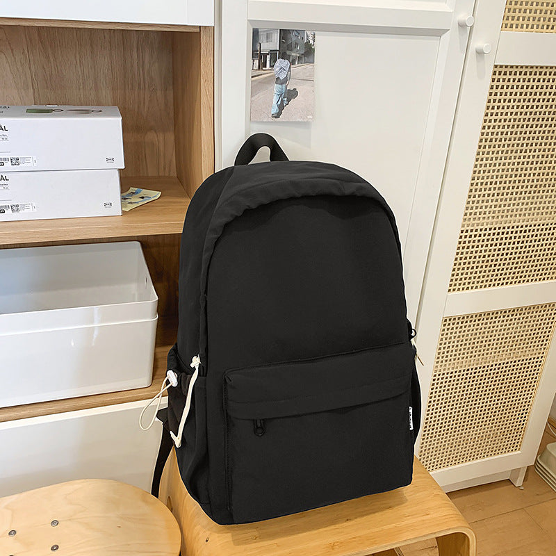 New minimalist casual backpack - japanese style, perfect for high school and college students, commuting, lightweight, and fits a laptop