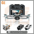 Z105 drone - brushless motor, large screen remote control, hd dual camera, extended flight time, intelligent obstacle avoidance, remote control aircraft