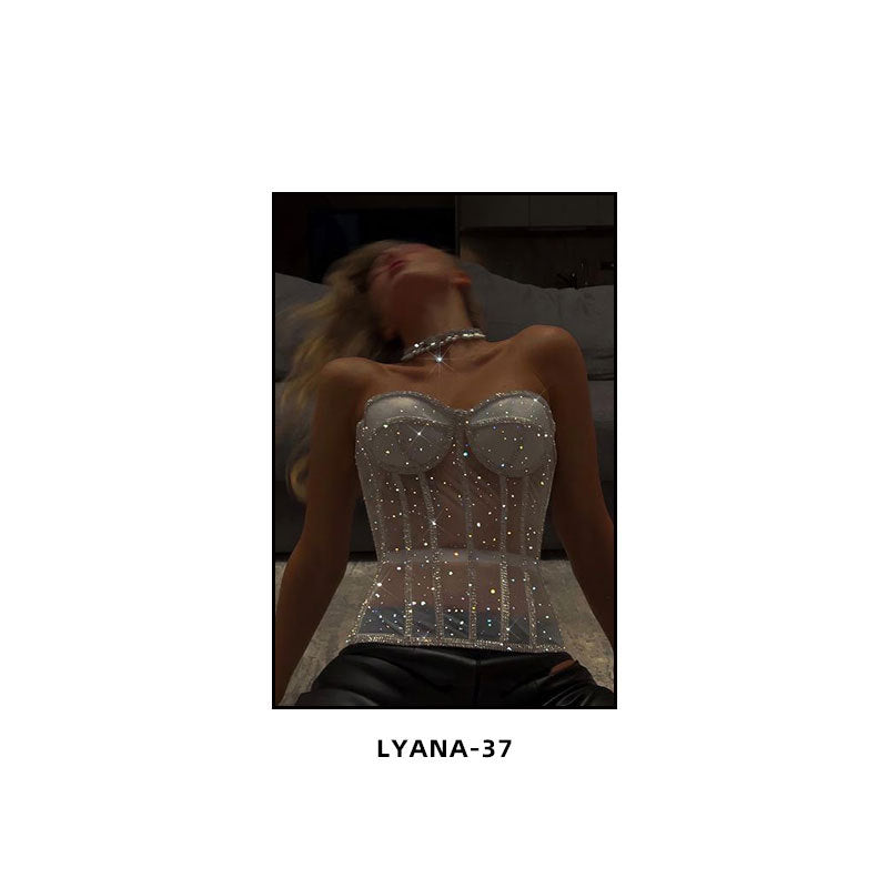 Advanced beauty salon decorative painting modern medical beauty plastic surgery front desk entrance corridor wall painting light luxury flash diamond hanging painting