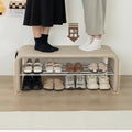 For home door shoe changing stool stool all-in-one shoe cabinet entrance shoe stool accessible luxury bedroom bench bench