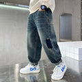 Boys' jeans - spring/autumn collection - new  trendy street style for older boys and teens - kids' denim pants