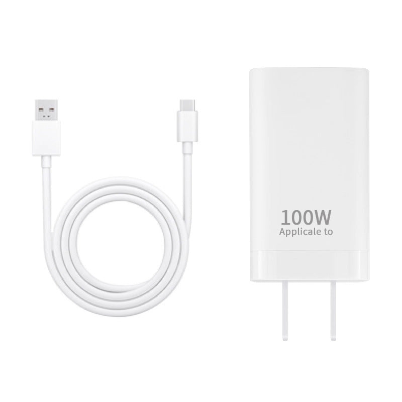 Super flash charge 100w charger set - specifically designed for oppo phones, adapter, charging cable, wholesale for export