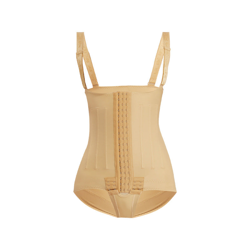 Post-liposuction body shaping garment, abdominal tightening and waist tightening, enhanced version of body shaping garment, 7-bone special pressure jumpsuit