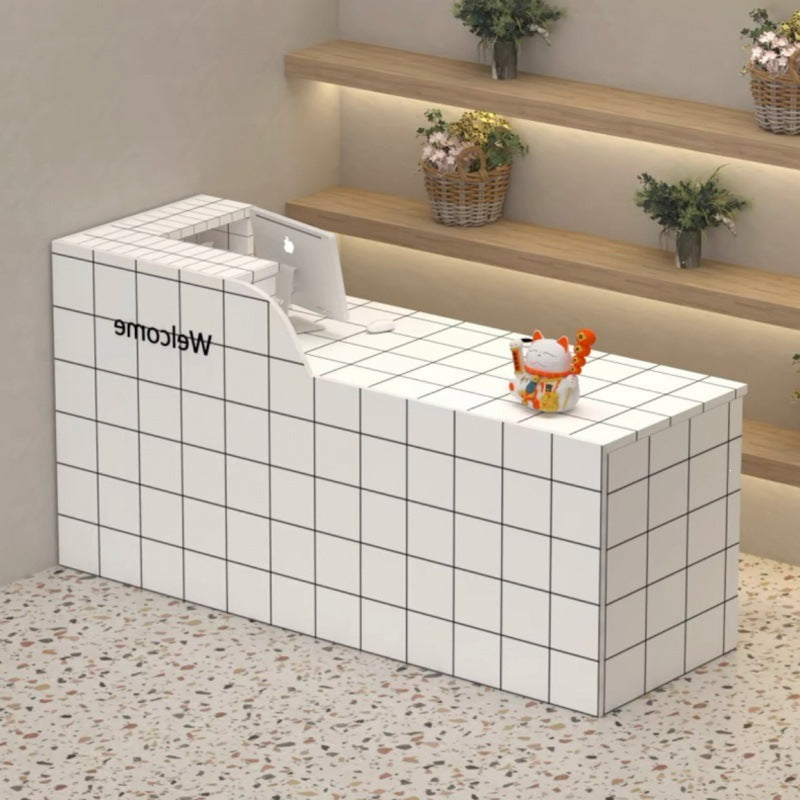 Bar counter, cashier counter, clothing store counter table, hairdressing store convenience store casual modern store small front desk reception desk