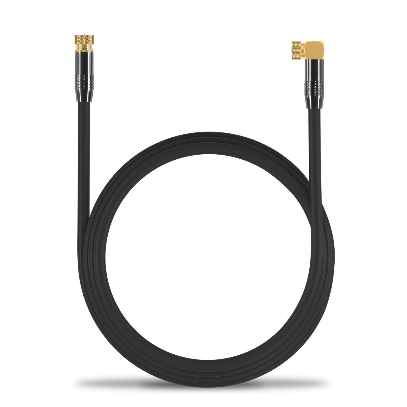 High quality cable digital TV high definition set top box TV signal cable double head inch thread F head