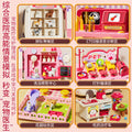 Kids' doctor play set - pretend play medical kit for girls, includes pet bus, baby girl gift box, birthday present