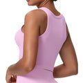New shockproof, push-up, fixed-cup yoga top - women's barely-there outdoor sports bra for running, fitness, and beautiful back support